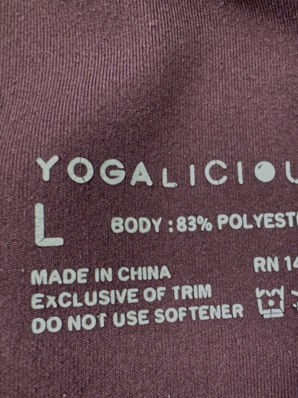 Yogalicious Lux Leggings Womens Large Lot of 2 Crop Capri Yoga Stretch Pockets - Picture 2 of 13